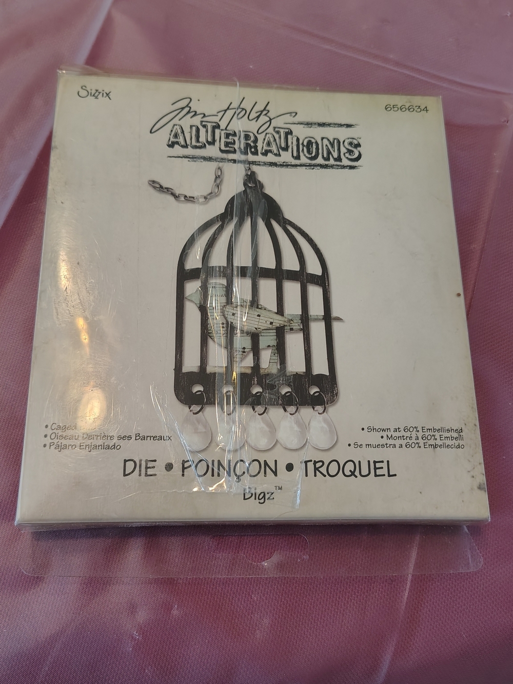 Sizzix Tim Holtz Alterations: Caged Bird (656634)